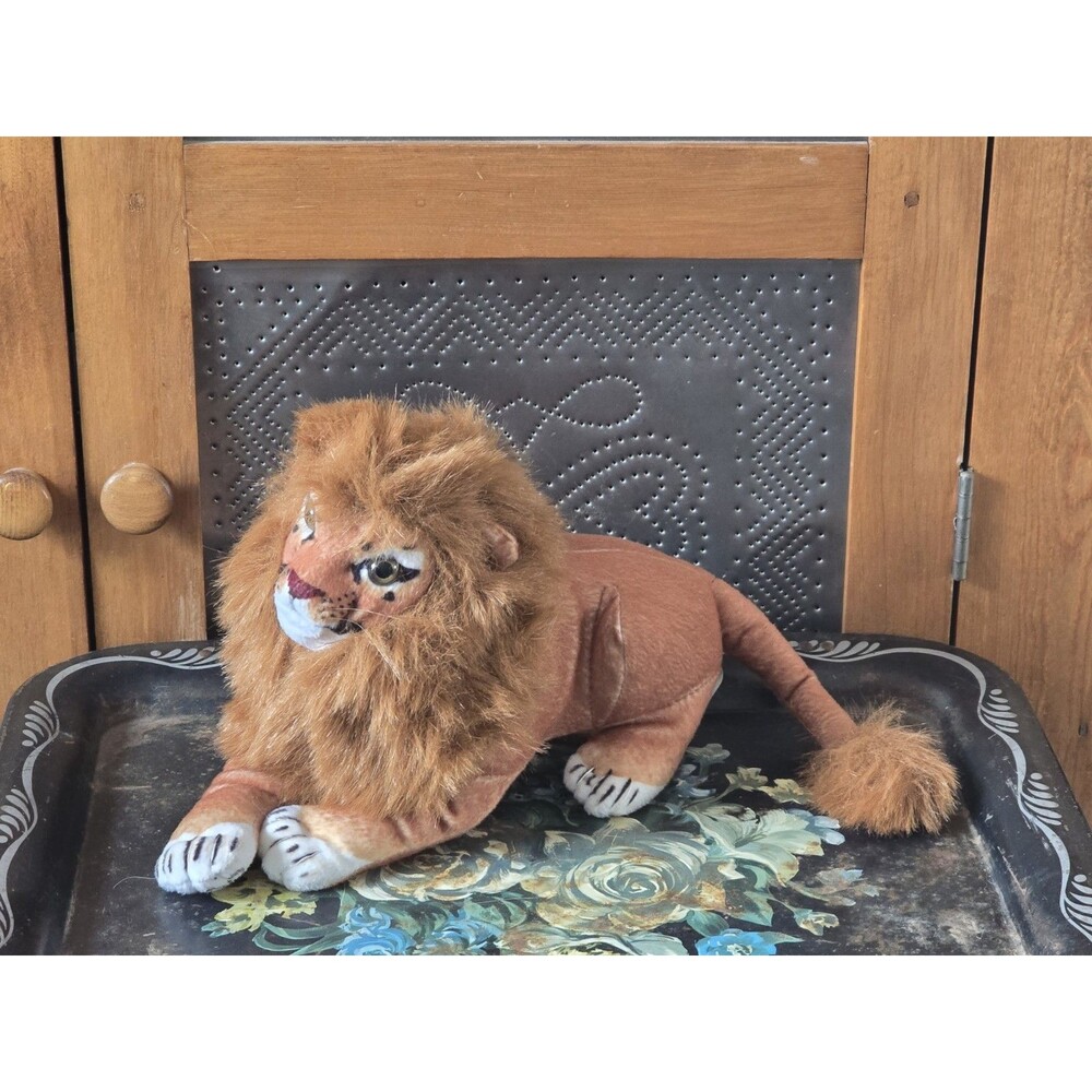 Vintage Goffa Plush Lion Stuffed Animal 12"